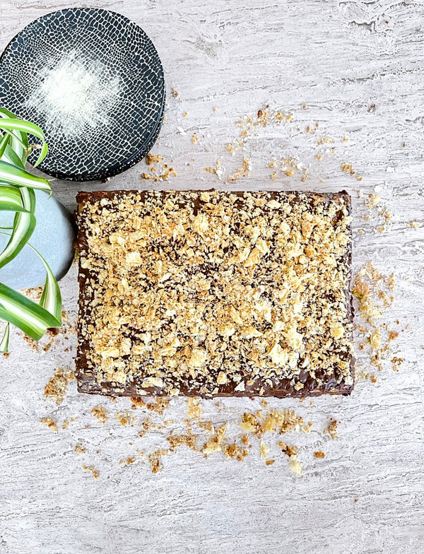 Chocolat Napoleon with Sea Salt Sprinkle